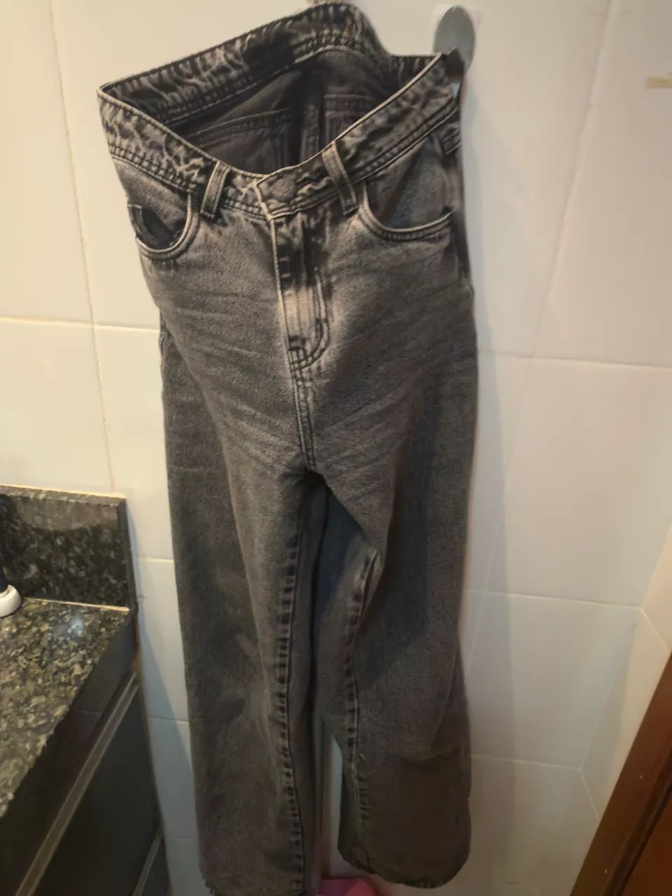 Calça jeans wide leg - Foto 2