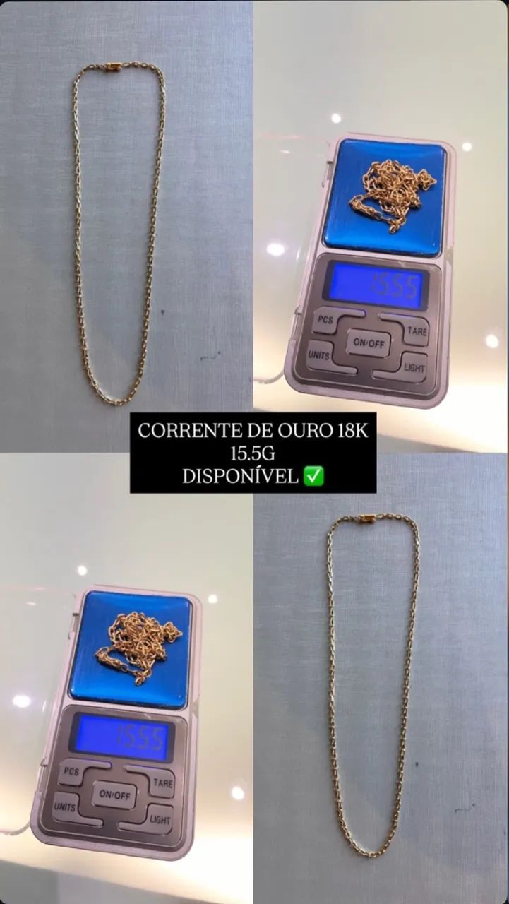 Corrente de ouro 18K