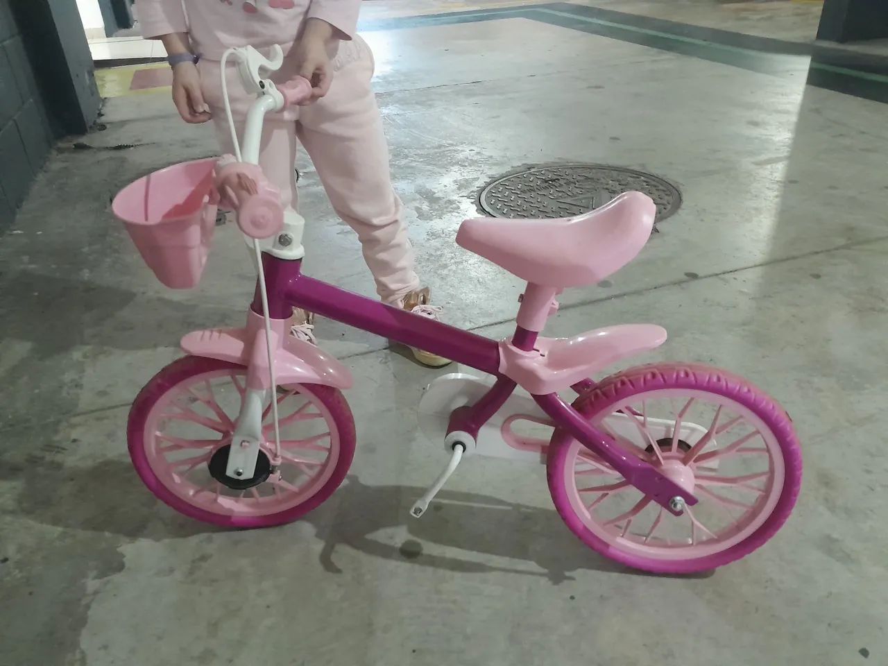 Bicicleta rosa Aro 14 - Foto 2