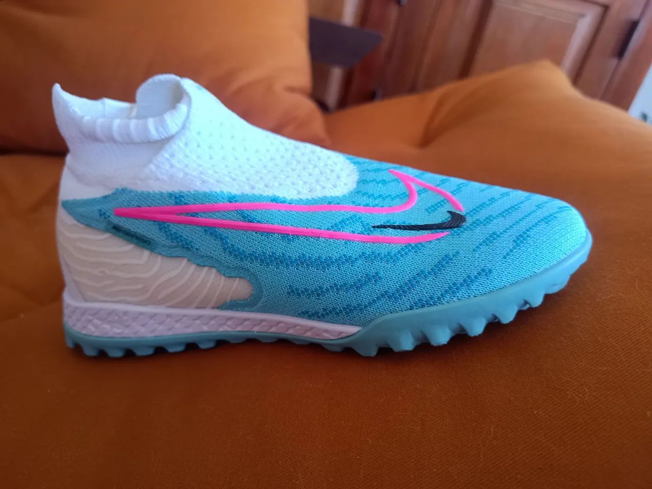 Chuteira Nike phantom GX infantil - Foto 2