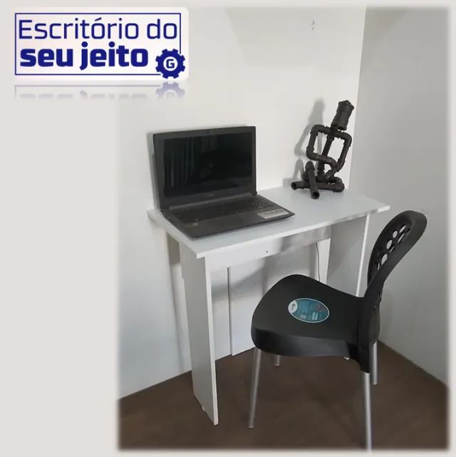 Escrivaninha NOVA MDF Mesa de Escritório Multiuso para Notebook Estudo Computador Birô64962150360835124