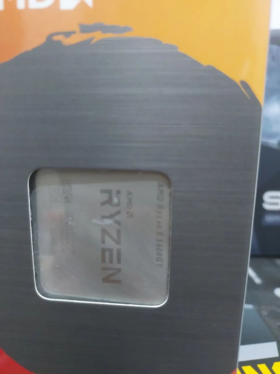Kit placa mãe processador e fonte nunca usado na caixa  - Foto 3