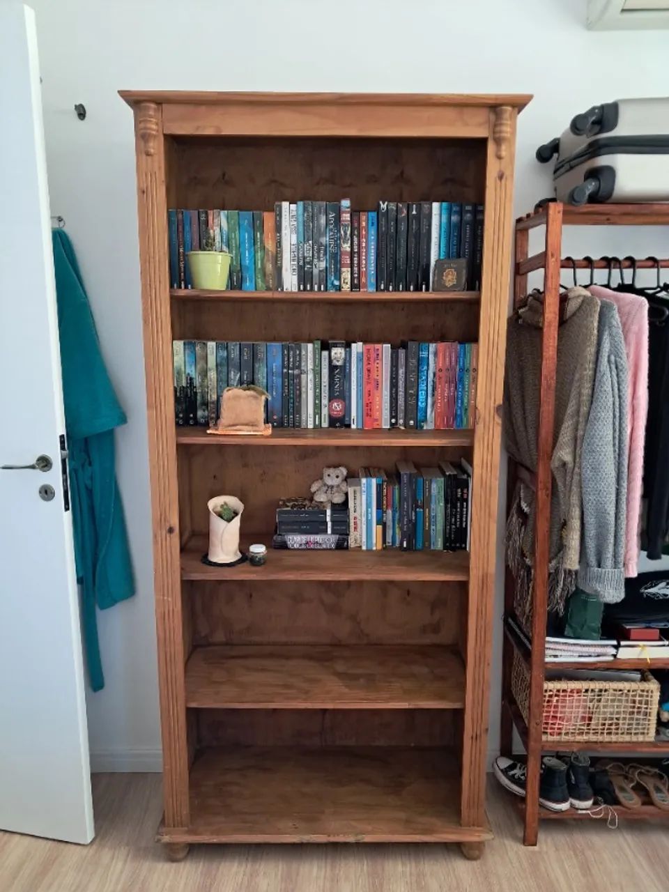 Wooden Bookshelf