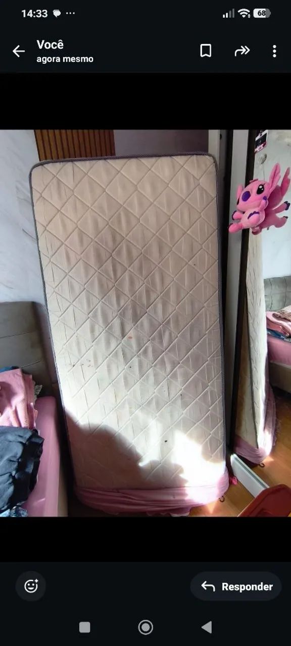 Vendo cama de solteiro 
