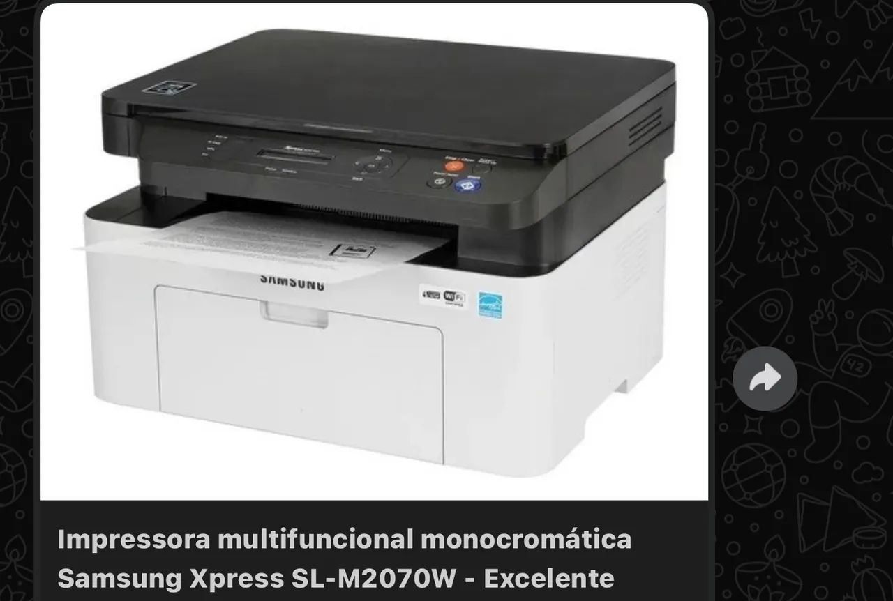 Impressora multifuncional Samsung