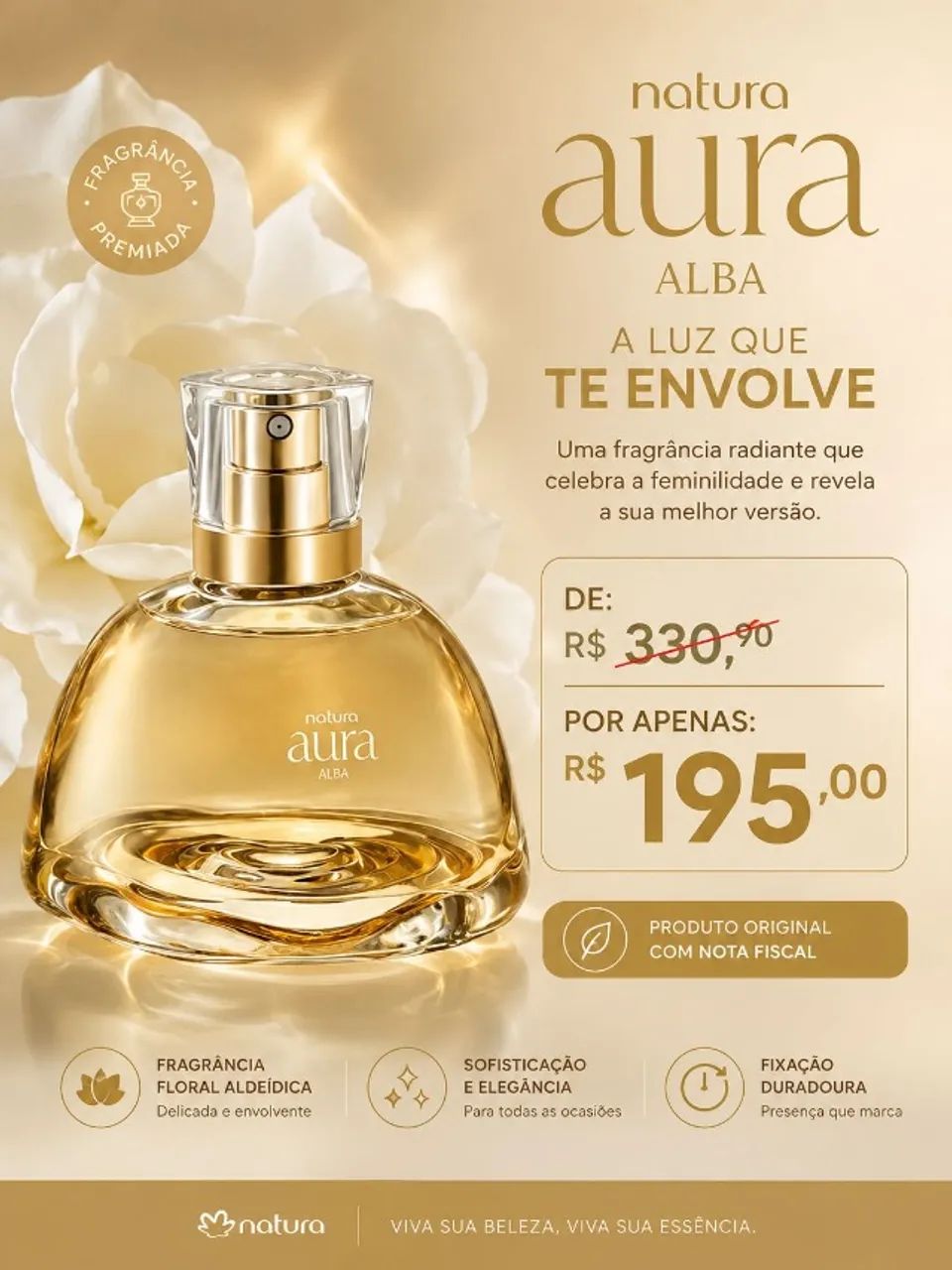 Eau de Parfum Feminino Aura Alba 75ml