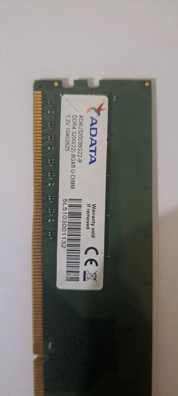 Memória 8GB 3200MHz DDR4