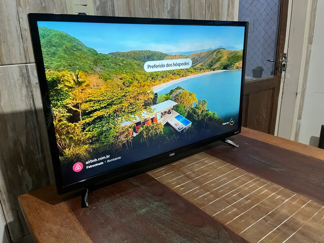 Smart tv AOC 32 pega todos os aplicativos e Spotify  - Foto 2