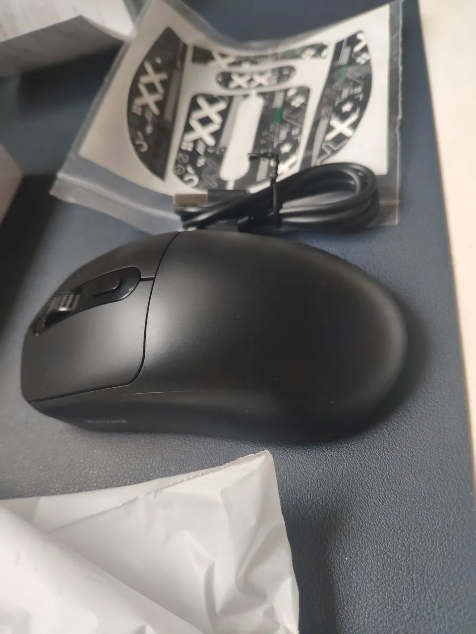 Mouse X8 Preto, 2.4G, bluetooth e fio. Novo! - Foto 4