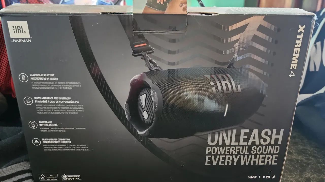 Caixa de som jbl xtreme 4 aprova d'água  - Foto 3