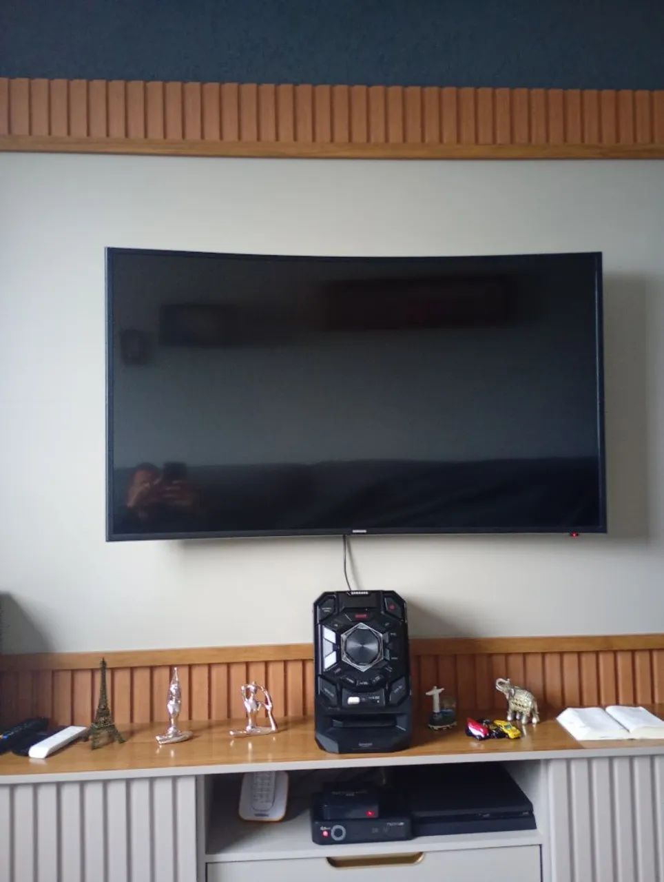 Smart tv 4k 49 polegadas curva - Foto 2