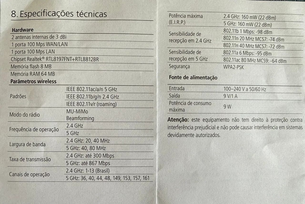 Módulo para sistema Wi-Fi - roteador intelbras + 15m de cabo - Foto 3