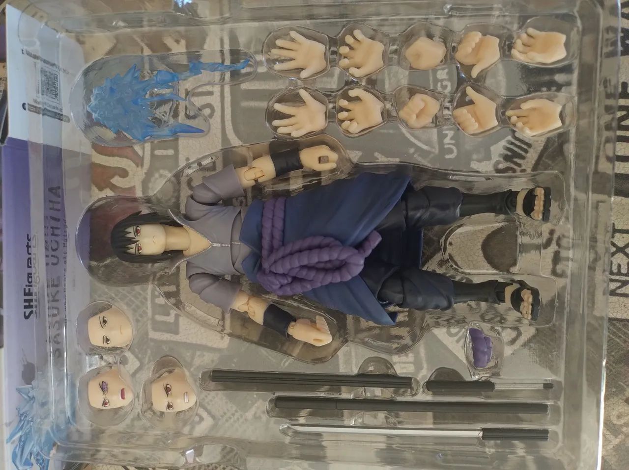 Sasuke e Naruto sh figuarts originais - Foto 3