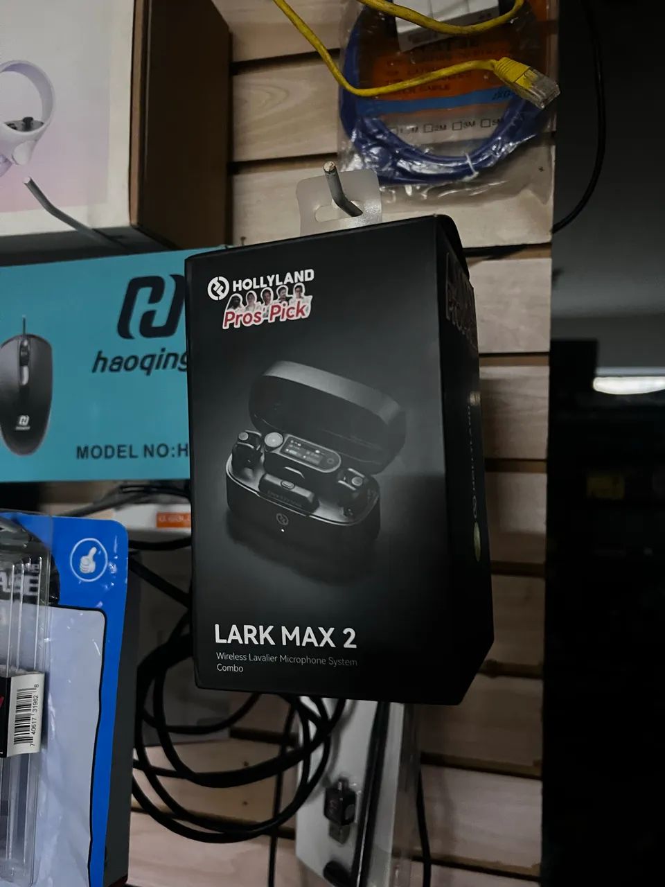 Microfone lapela Lark Max 2 combo