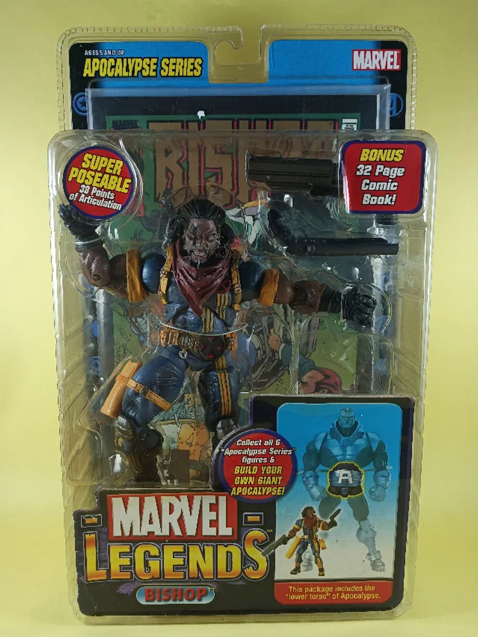 Marvel Legends Bishop (Toy Biz) Série 12 - SEM PARTE BAF
