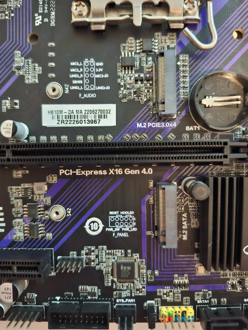 Placa-Mãe Mancer H610M-DA LGA 1700 DDR4 - Foto 4