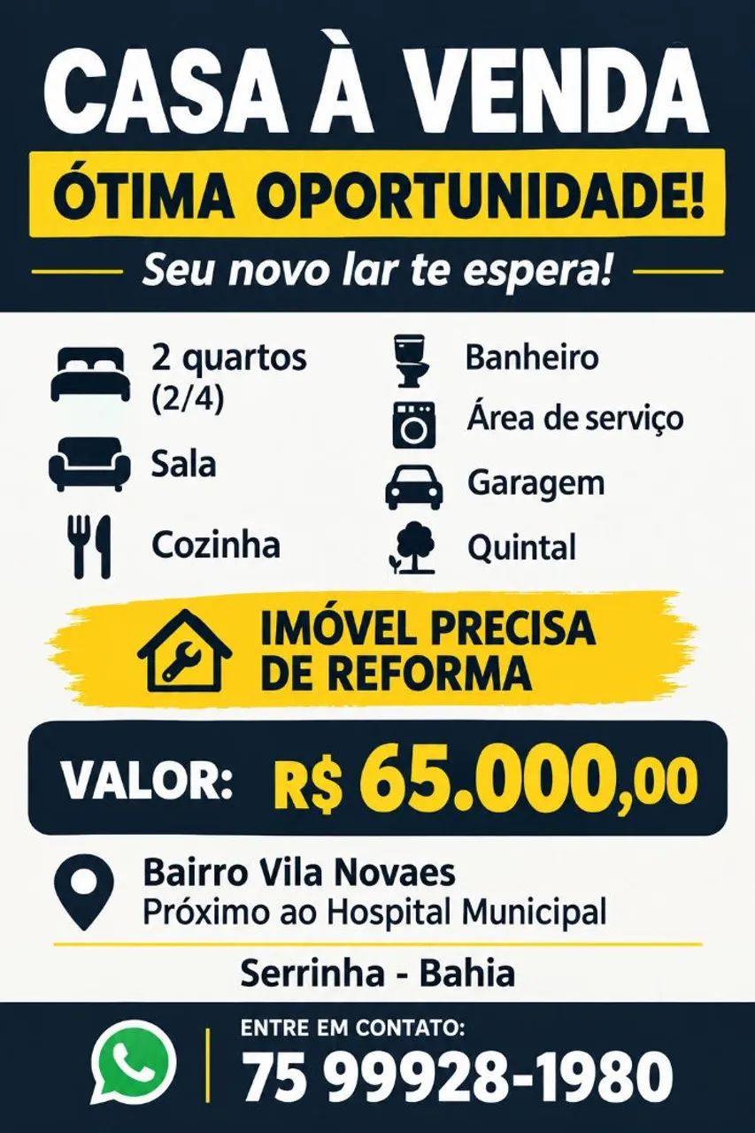 Oportunidade única!!!