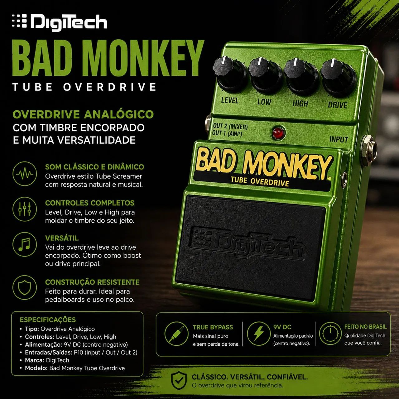 Pedal digitech bad monkey