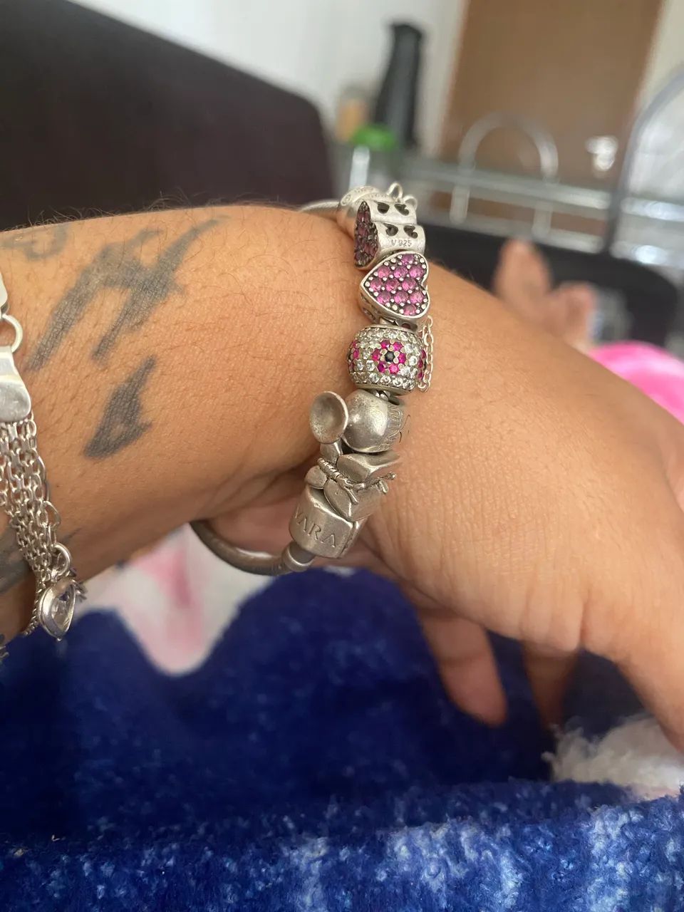 Pulseira Pandora de prata vivara - Foto 2
