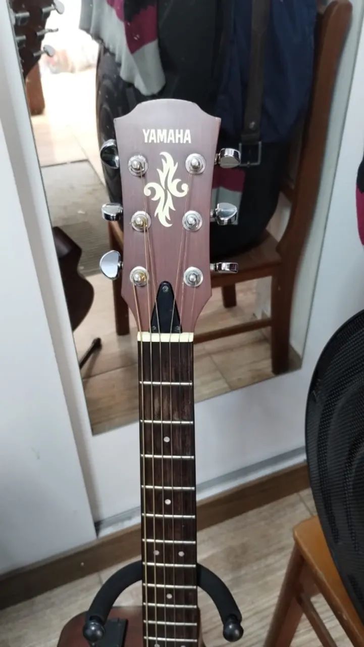 Violao yamaha apx3 zero com case - Foto 4