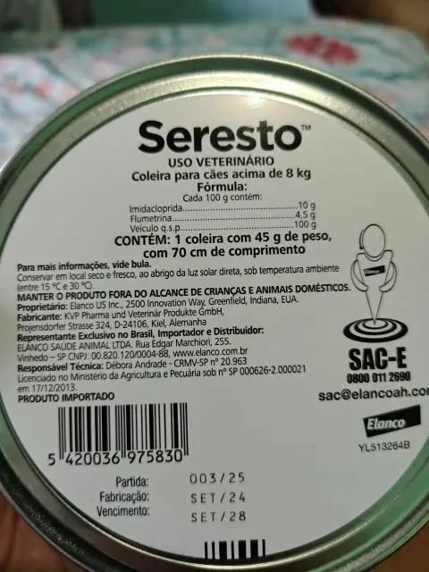 Coleiras anti-pulgas e carrapatos.  - Foto 4