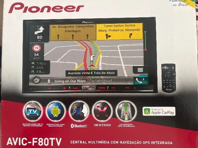 PIONEER AVIC-F80TV / Com Camera de Re inclusa