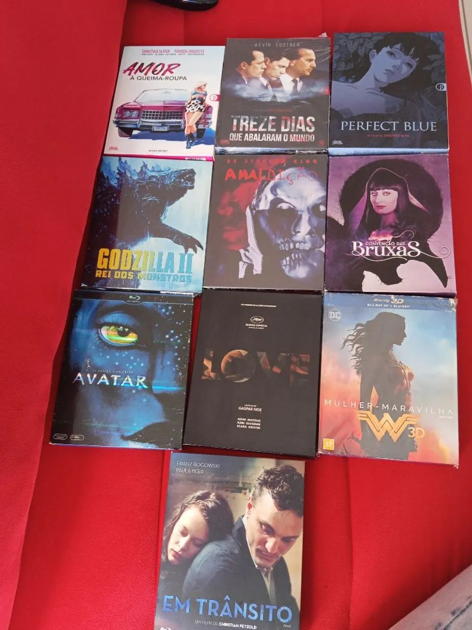 Lote de Blu ray com encarte e luvas - Foto 2