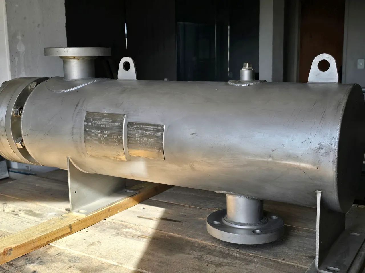 Trocador de calor casco e tubo sanitária  - Foto 2