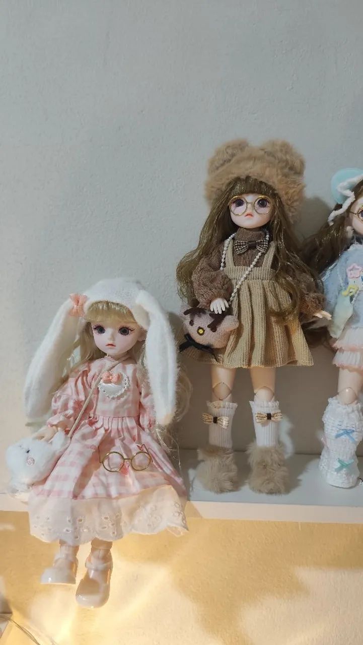 Bonecas BJD Articuladas 30cm - Foto 4