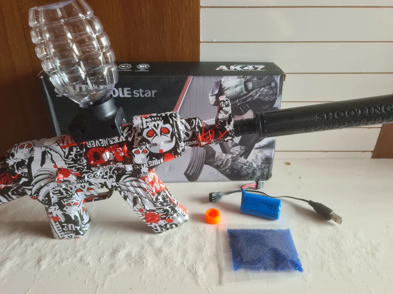Brinquedo de gel nerf