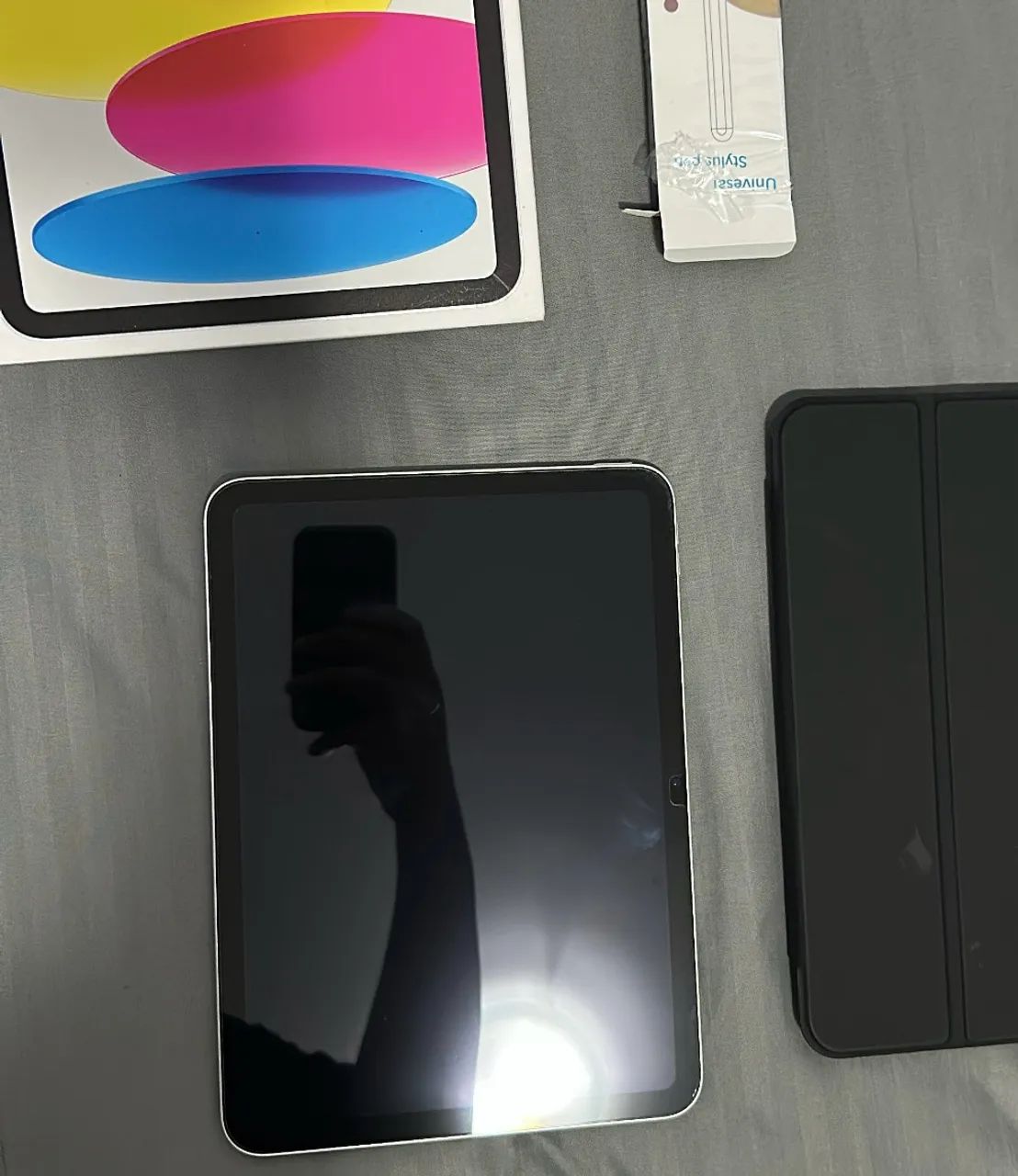 Vendo Ipad 11 Apple 128GB cor Silver (Prata) na caixa  - Foto 4