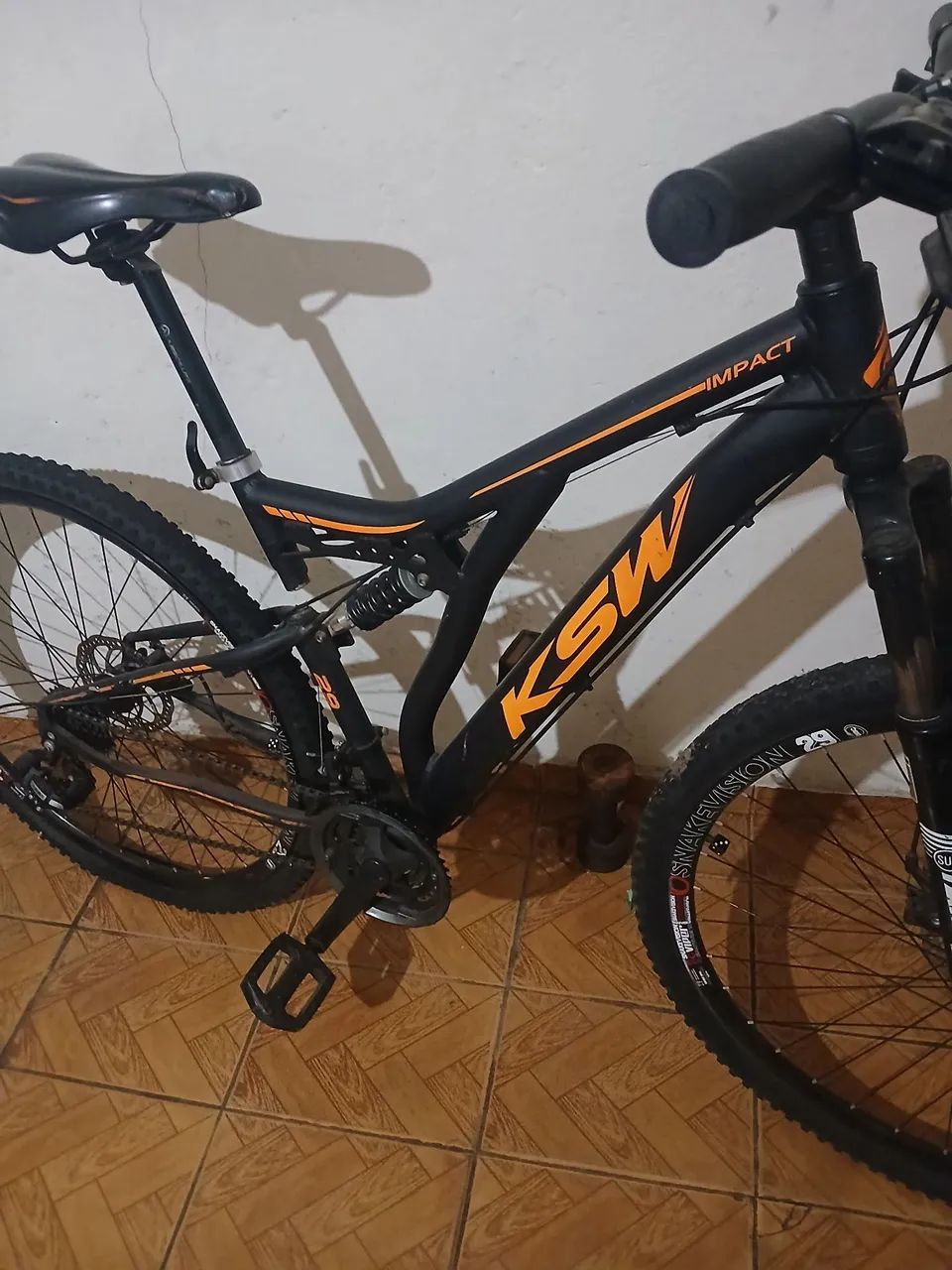 Bicicleta KSW Impact Aro 29 - Quadro 19 - Freio a Disco - Foto 4