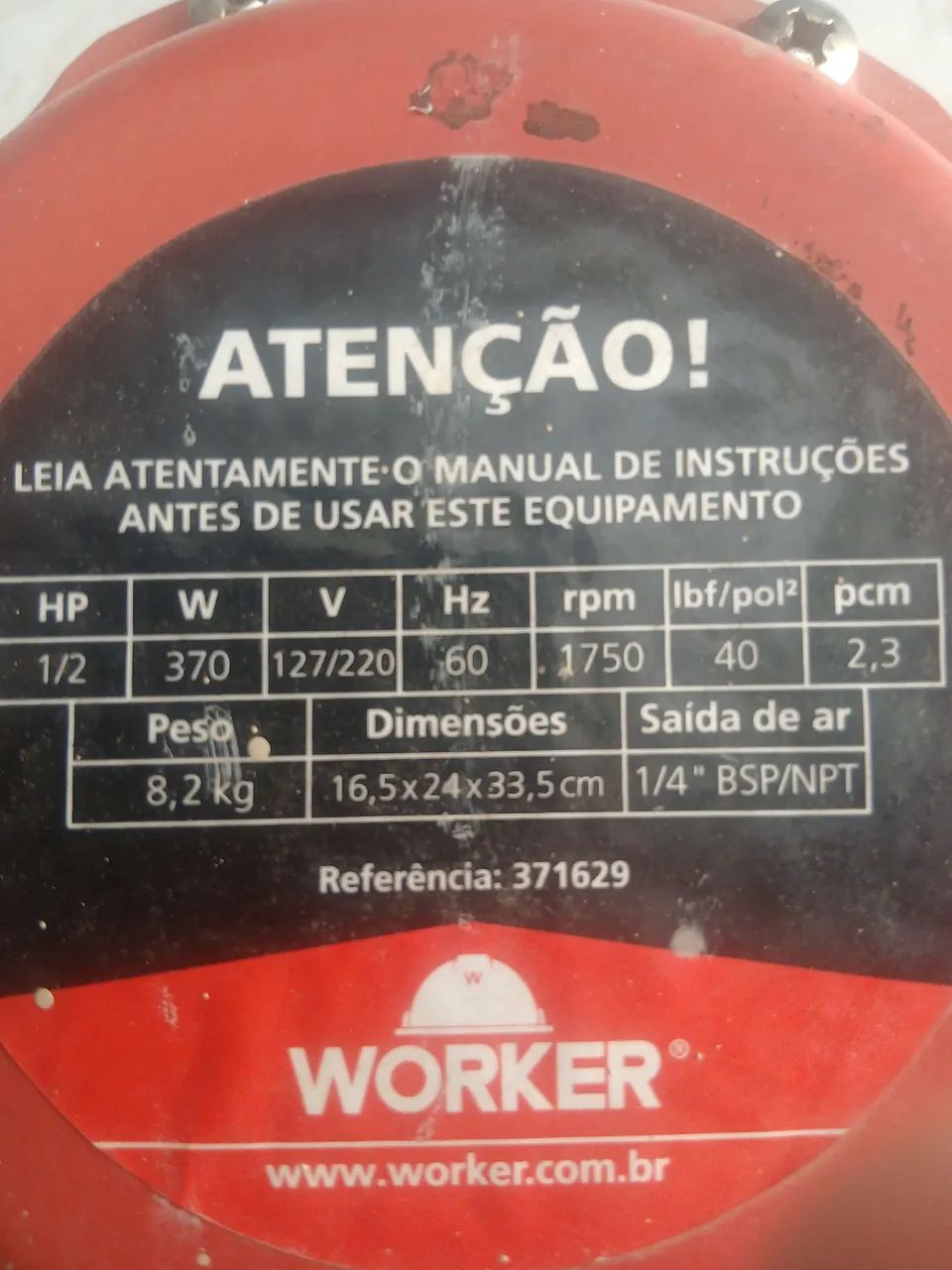 Compressor WORKER 370W - Foto 5