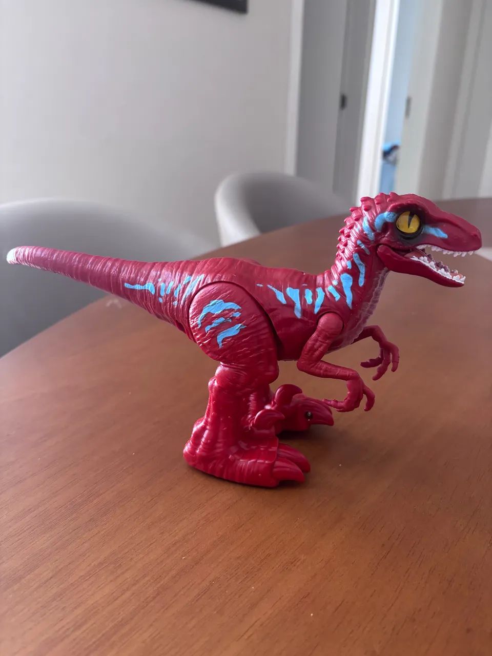 Dinossauro que anda  raptor Robô Alive Zuru  - Foto 4