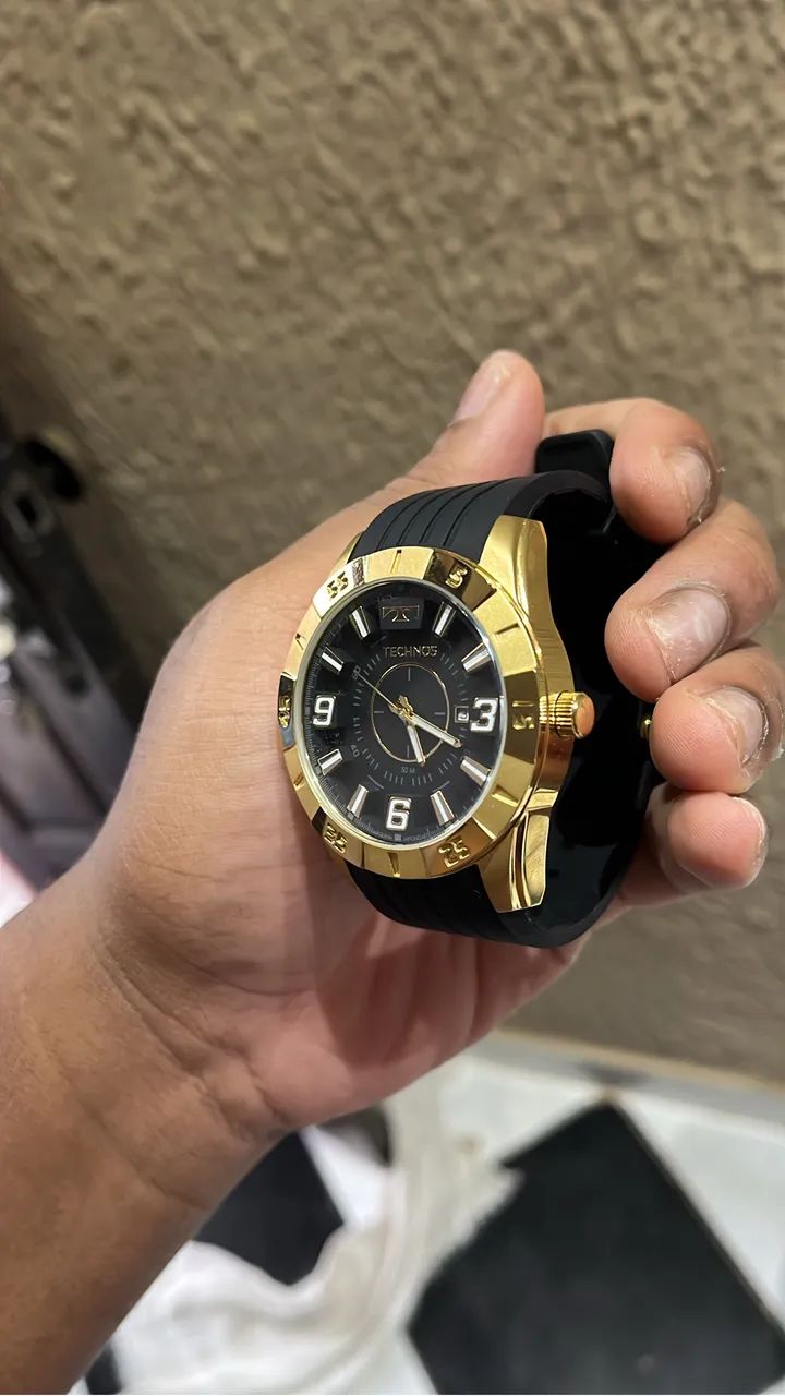 Relógio Technos Dourado - Foto 3