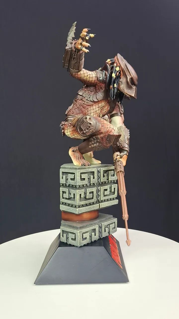 Predador City Hunter poliestone mini Statue Sideshow (Versão Regular) - Foto 3