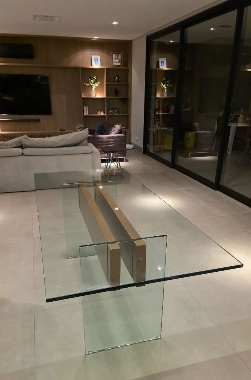 Mesa de jantar retangular para 6 a 8 lugares  - Foto 3