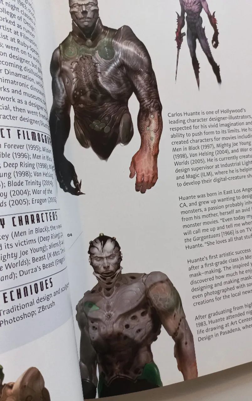 LIVRO CREATURES AND CHARACTERS - Foto 4