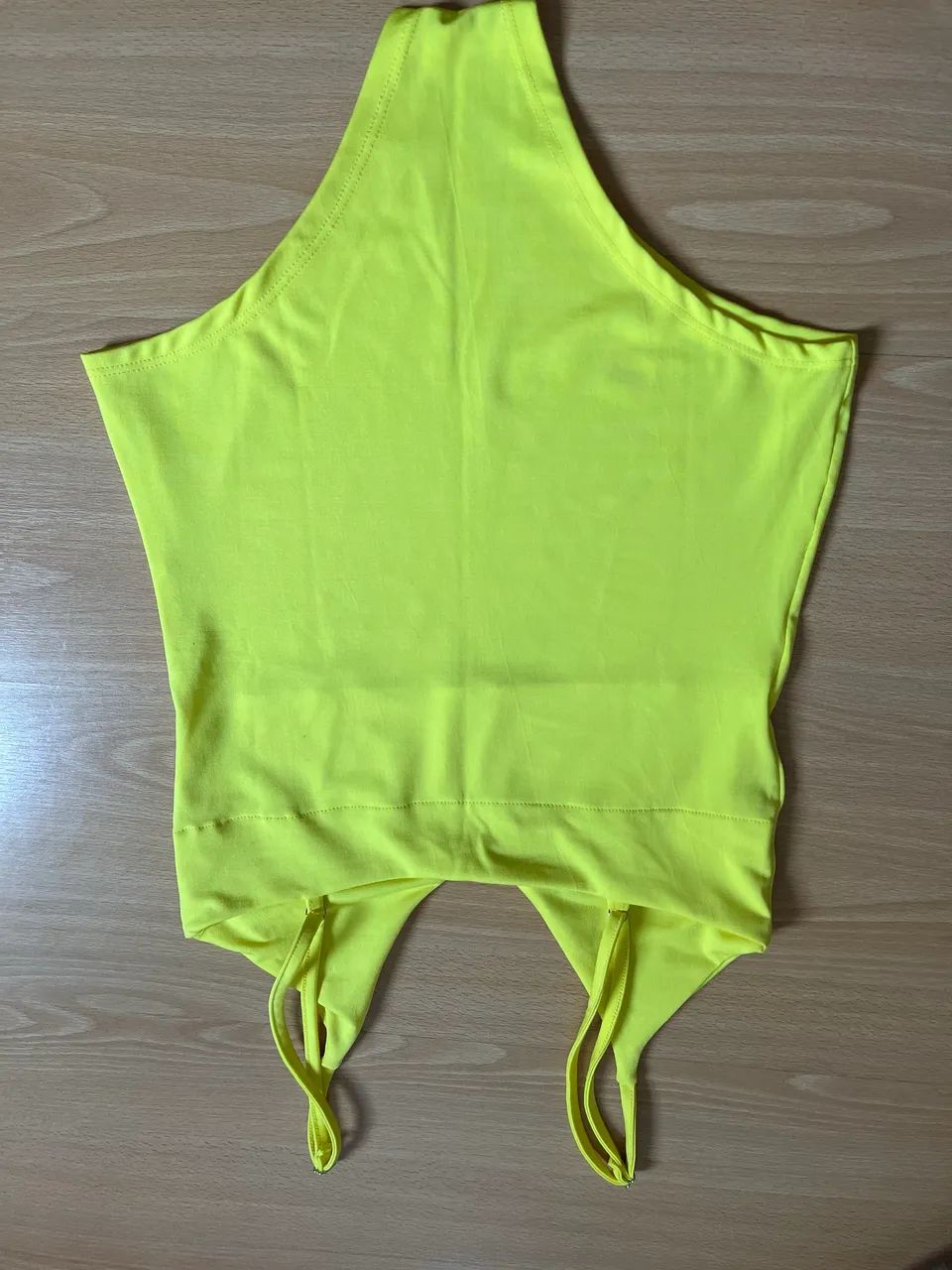Body amarelo com alça regulável - Foto 4