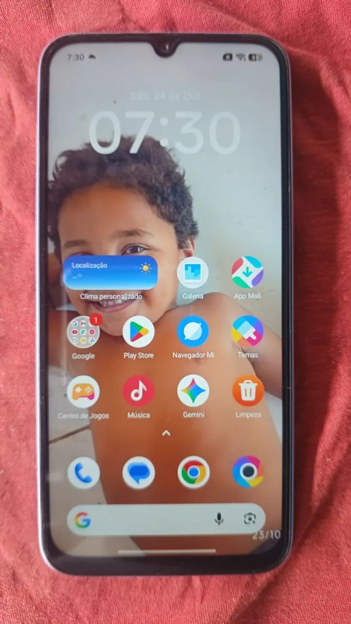 Poco c85 256 gigas 3 dias de comprado 