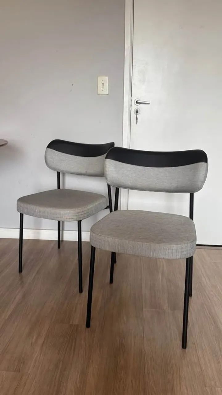 4 CADEIRAS DE JANTAR ESTOFADAS - Foto 4