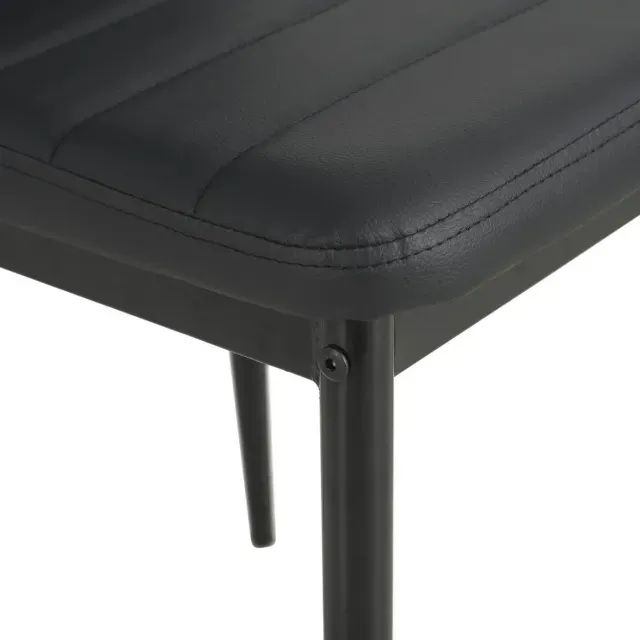 Conjunto Sala De Jantar Mesa Com 6 Cadeiras Dartagnan Just Home Collection - Foto 5