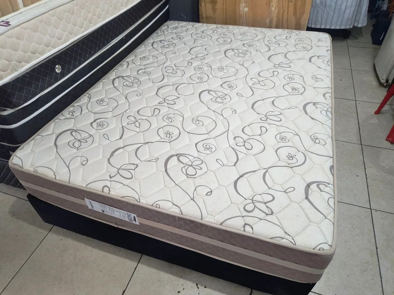 CONJUNTO BASE BOX COM COLCHÃO CASAL  - Foto 2