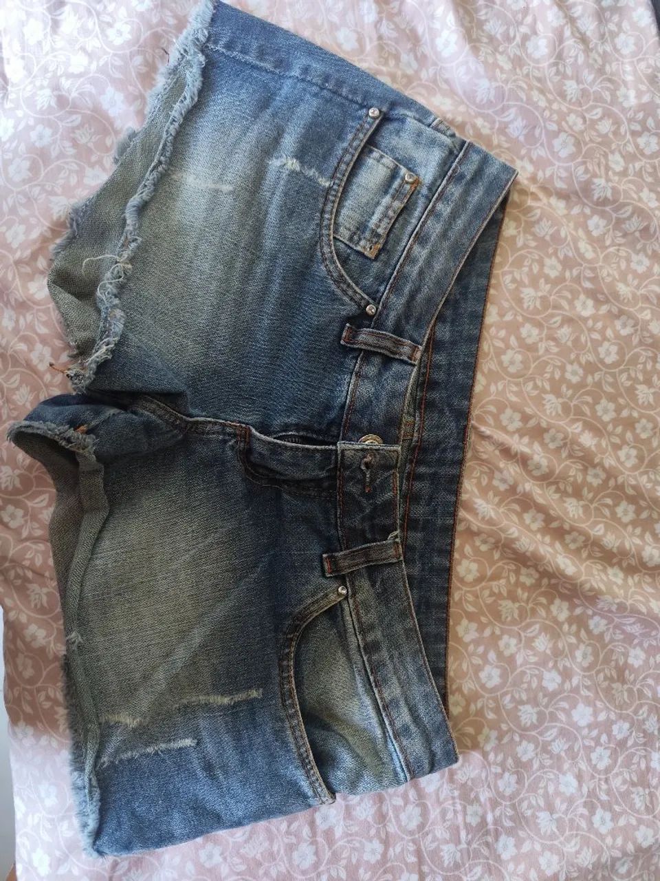 Short curto jeans 38 - Foto 2