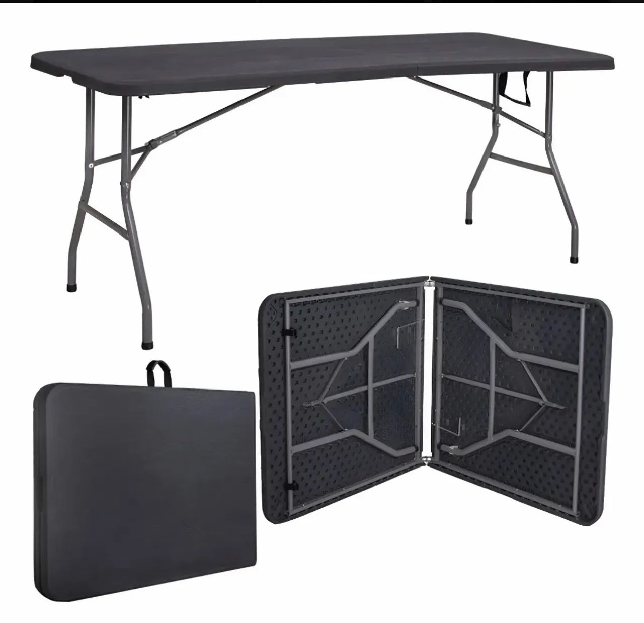 Mesa maleta dobrável com alça  - Foto 2