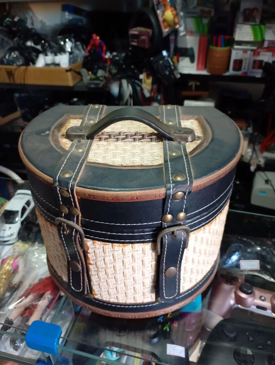 Mala para chapéu vintage
