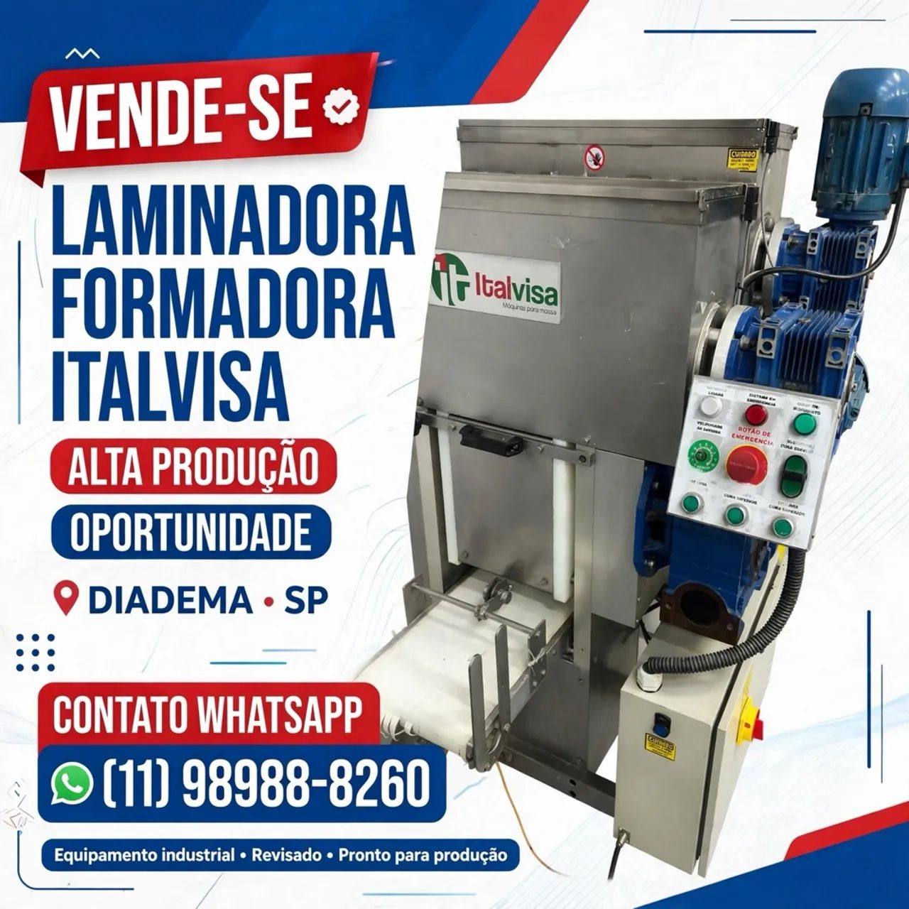 Laminadora de massas