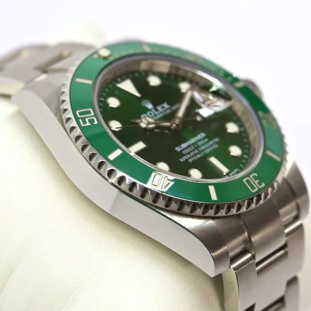 Relogio Rolex Submariner Hulk Verdr Automatico + Estojo - Foto 3