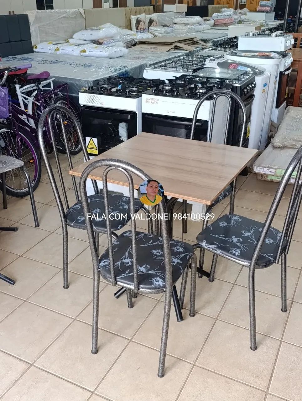 PROMOÇÃO MESA DE 4 CADEIRAS - Foto 3