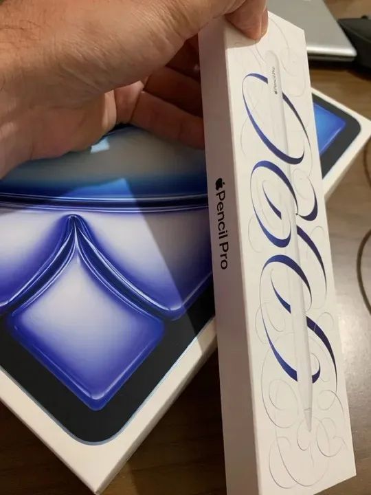 iPad Air M4 256GB 11 Polegadas + Pencil PRO  - Emitimos NF - Consulte Cores - Até 18x - Foto 3